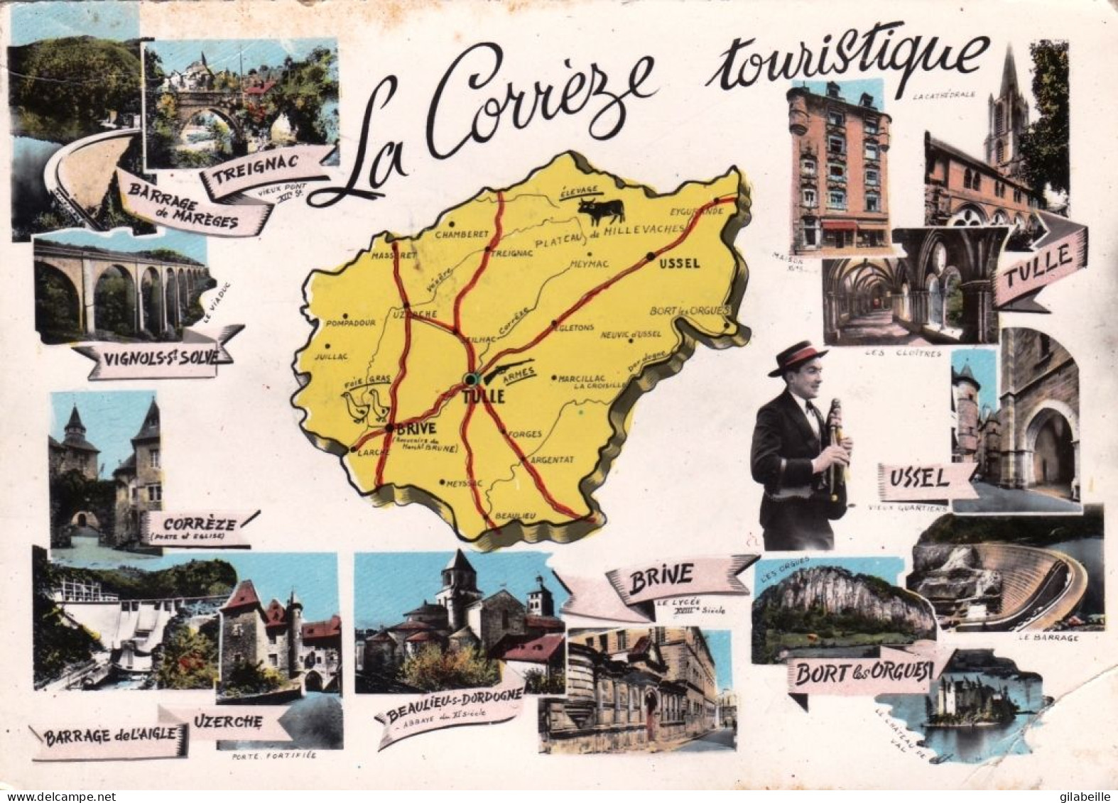19 - Correze -  La Correze Touristique - Andere & Zonder Classificatie