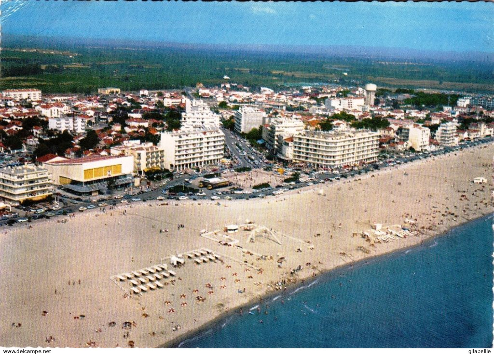 66 - CANET PLAGE - Vue Generale - La Place - Le Front De Mer  - Canet Plage