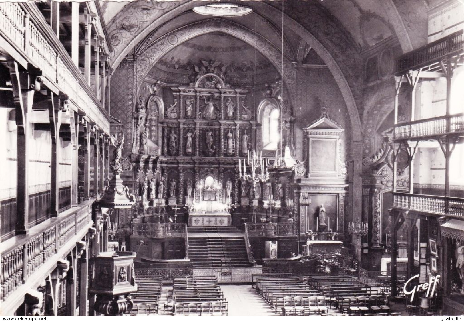 64 - Pyrenees Atlantiques -  SAINT JEAN De LUZ - Interieur De L église - Saint Jean De Luz