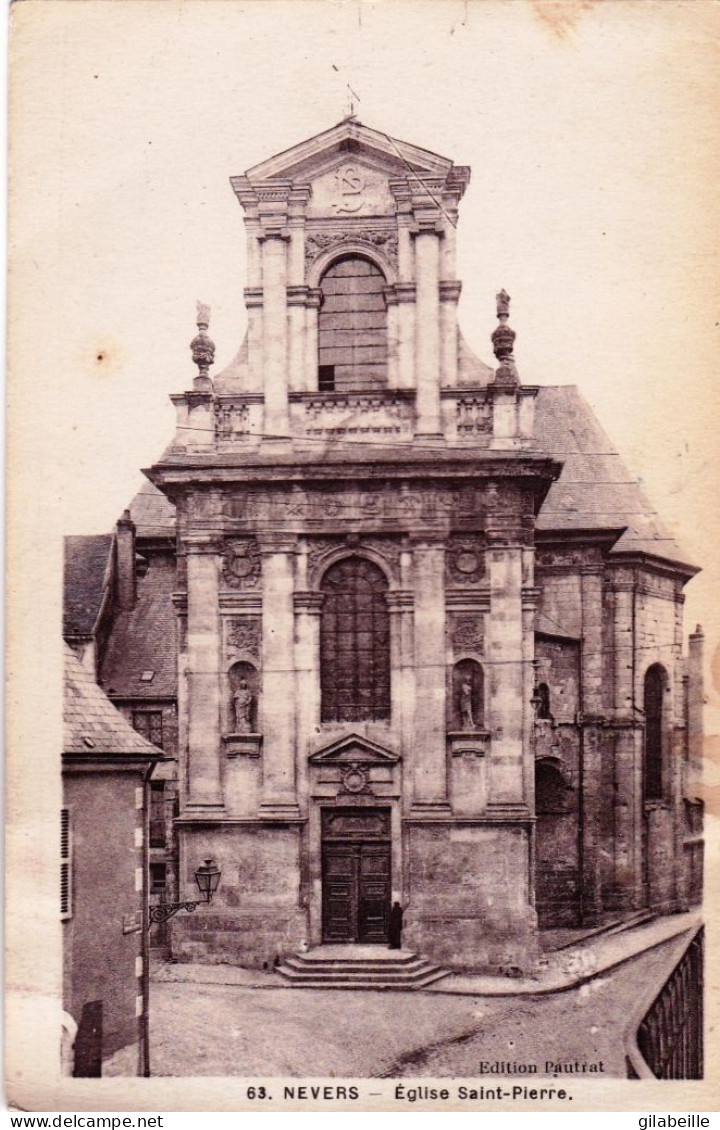 58 - Nievre -  NEVERS -  L église Saint Pierre - Nevers