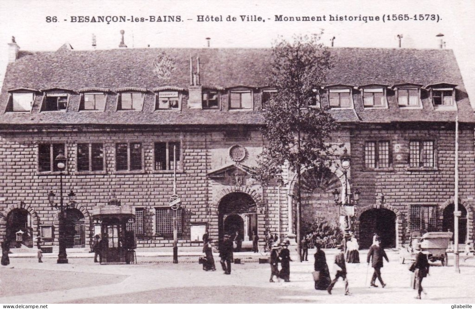 25 - Doubs -  BESANCON Les BAINS - Hotel De Ville  - Monument Historique - Besancon