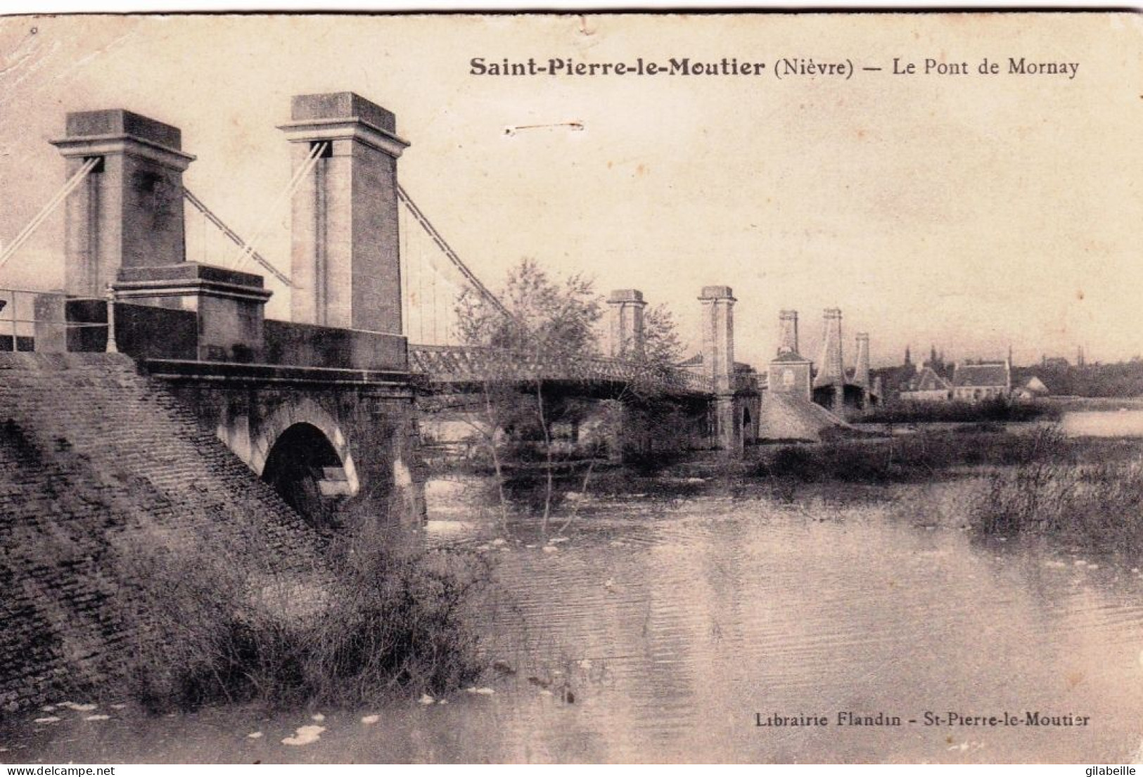 58 - Nievre - SAINT PIERRE  Le MOUTIER - Le Pont De Mornay - Andere & Zonder Classificatie