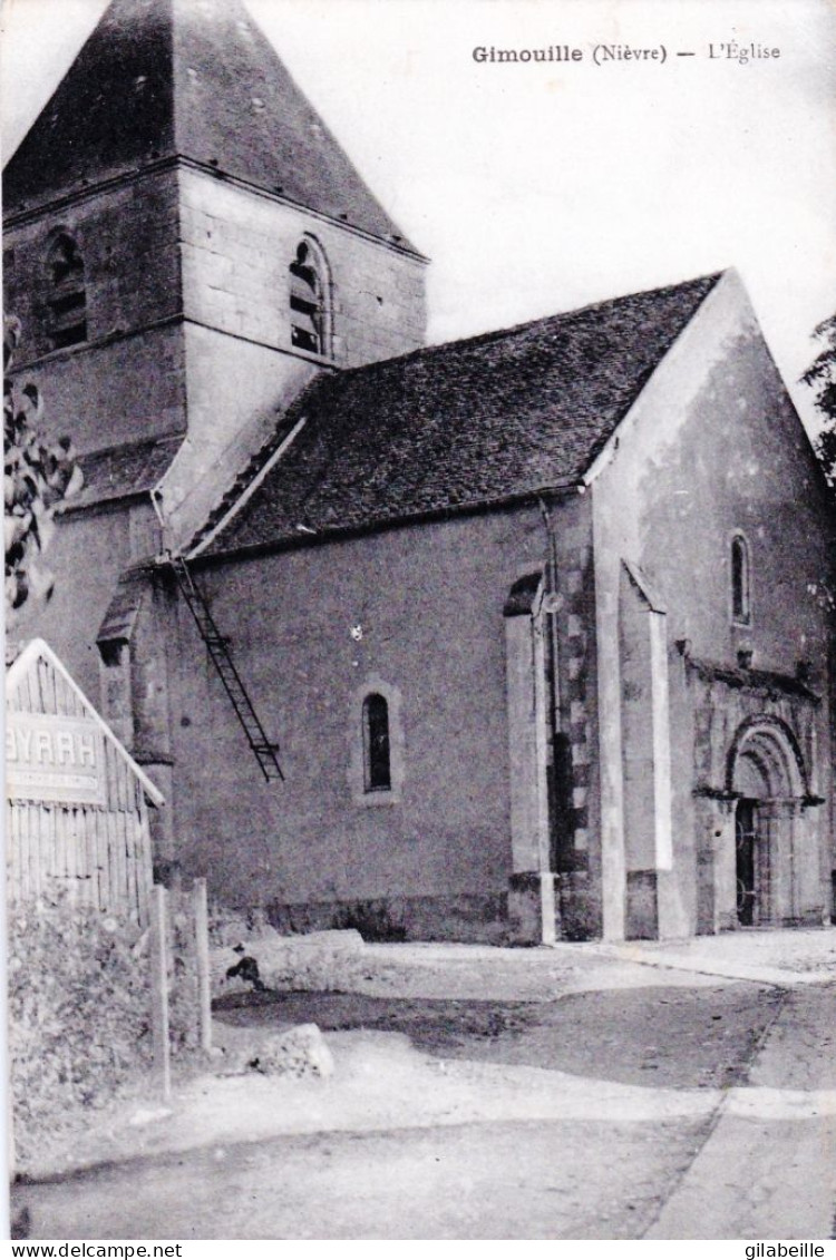 58 - Nievre - GIMOUILLE - L église - Other & Unclassified