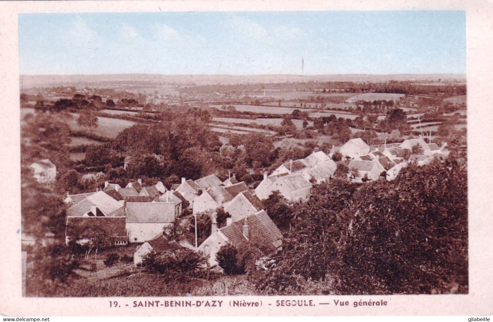 58 - Nievre -  SAINT BENIN D AZY - Segoule - Vue Generale - Andere & Zonder Classificatie