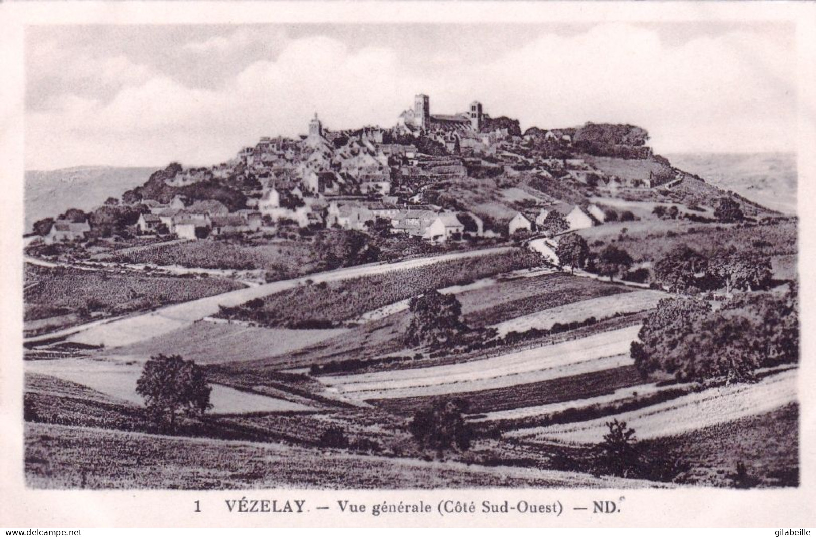 89 - Yonne -  VEZELAY - Vue Generale - Vezelay