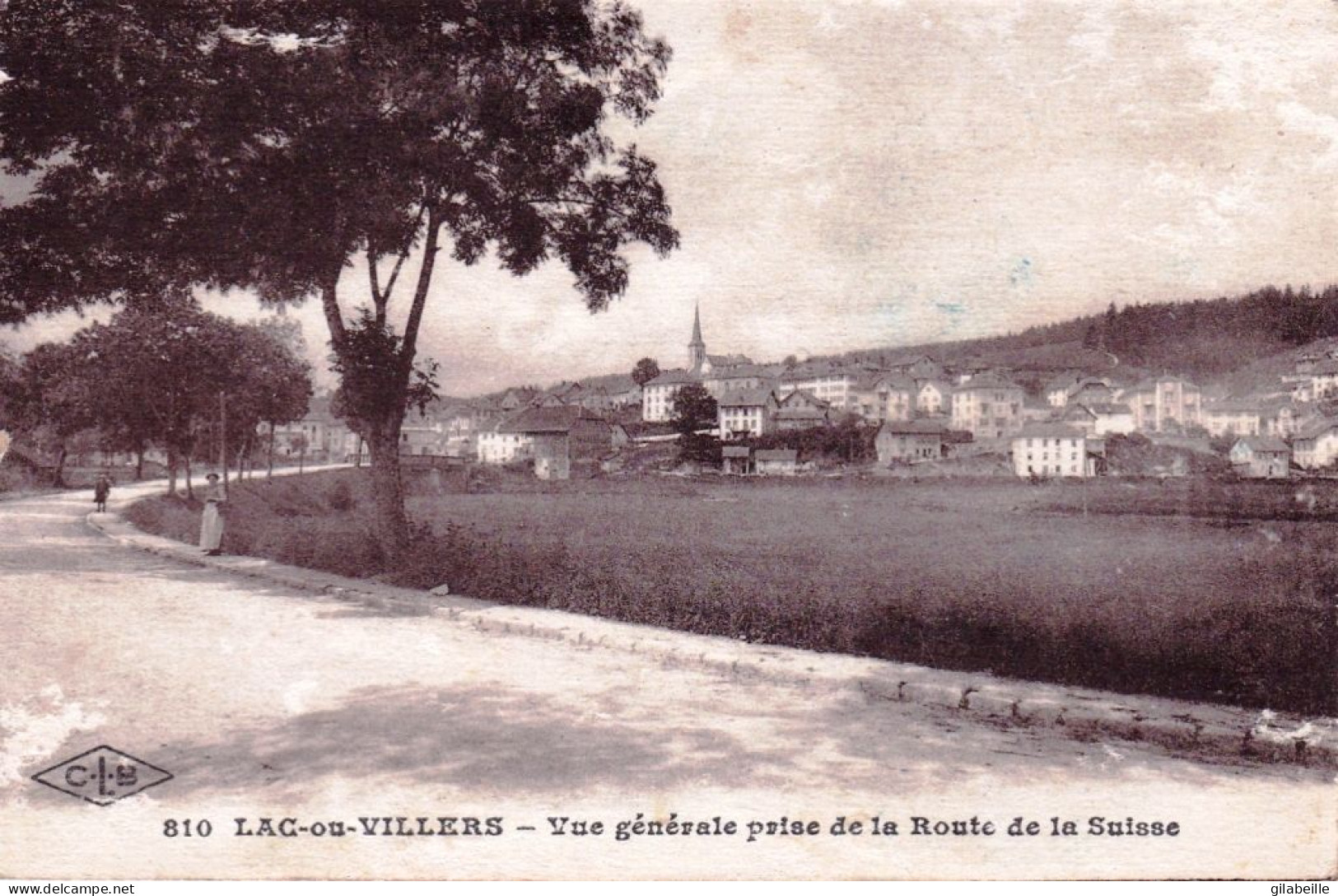 25 - Doubs - LAC Ou VILLERS ( Villers Le Lac )  - Vue Generale Prise De La Route De La Suisse - Otros & Sin Clasificación
