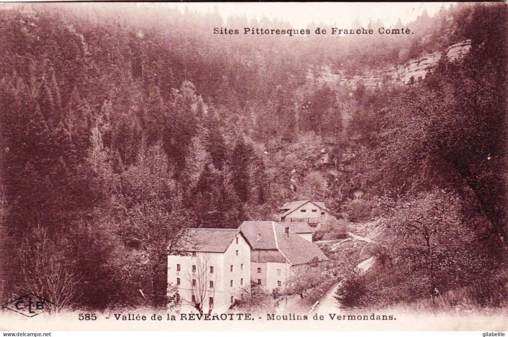 25 - Doubs - Vallée De La REVEROTTE - Moulins De Vermondans - Otros & Sin Clasificación