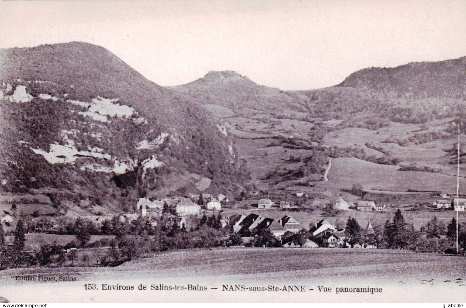 25 - Doubs - Environs De Salins Les Bains -  NANS Sous SAINTE ANNE - Vue Panoramique - Other & Unclassified