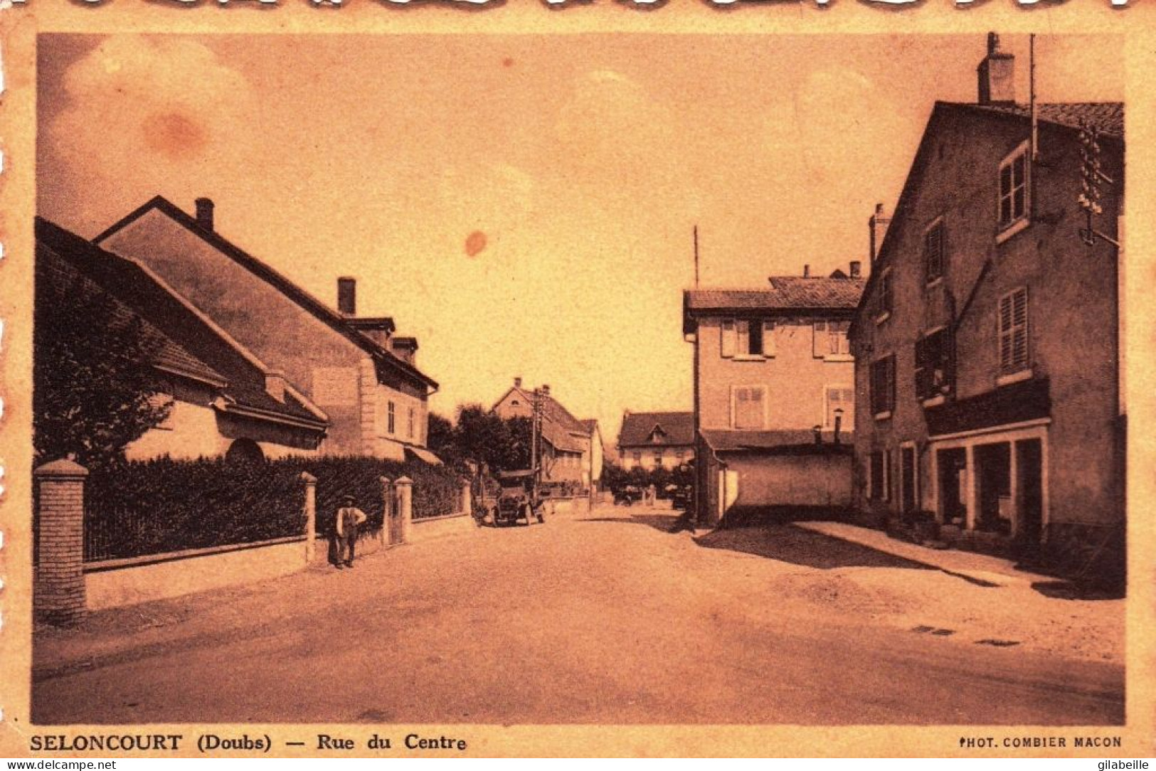 25 - Doubs -  SELONCOURT - Rue Du Centre - Autres & Non Classés