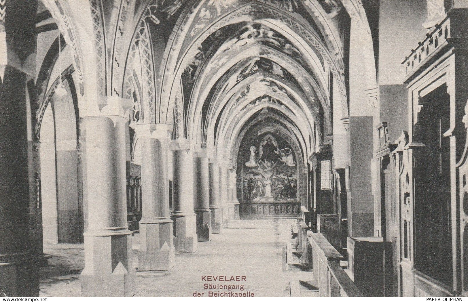 4178 KEVELAER, Beichtkapelle, Säulengang, 1910 - Kevelaer