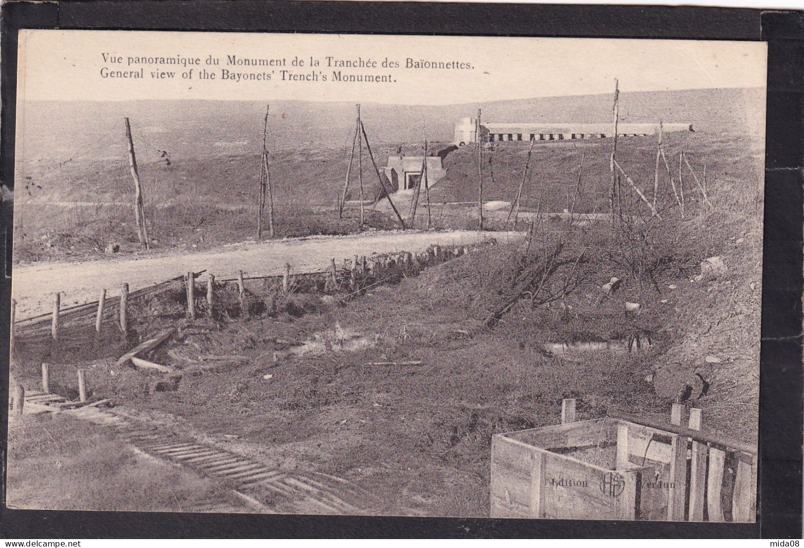 55. DOUAUMONT . Vue Panoramique De La Tranchée Des Baïonnettes . Guerre 1914.1918 - Douaumont