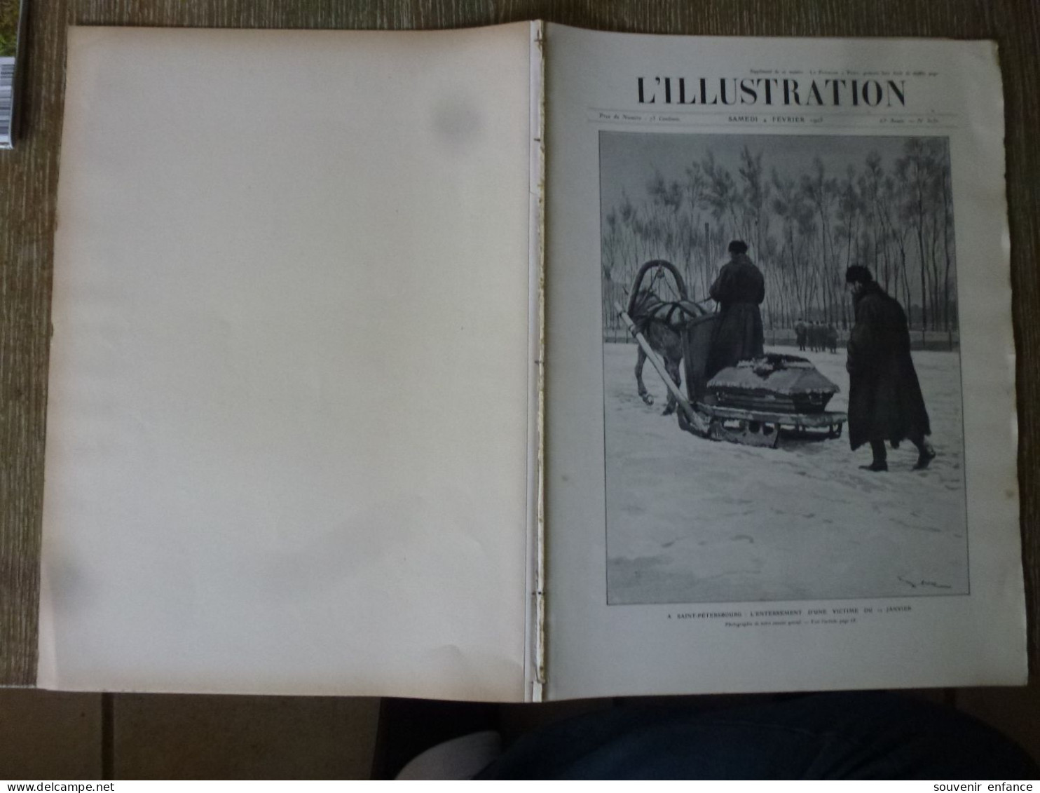 L'Illustration Fevrier 1905 Grèves Saint Petersbourg Fez - L'Illustration