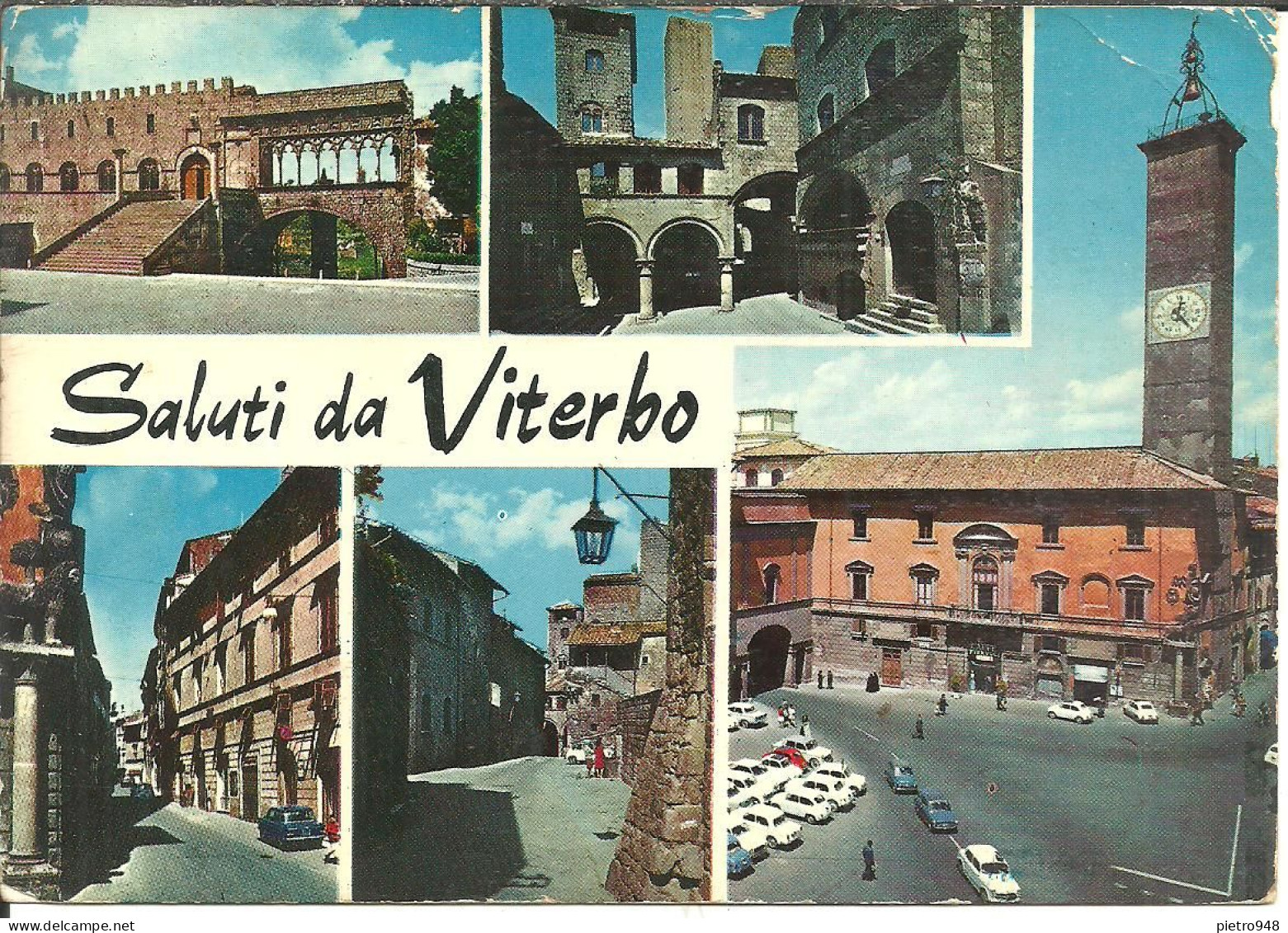 Viterbo (Lazio) Vedute E Scorci Panoramici, Panoramic Views, Vues Panoramiques, Ansichten - Viterbo