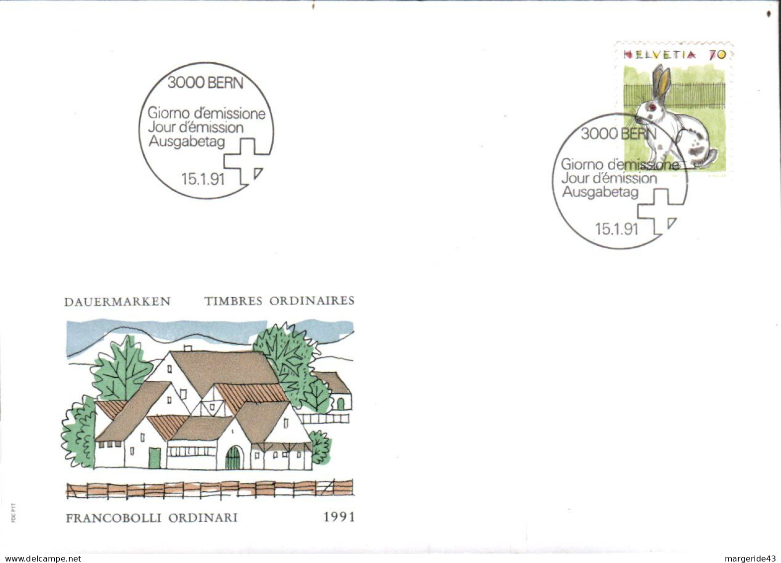 SUISSE  LOT DE 78 FDC