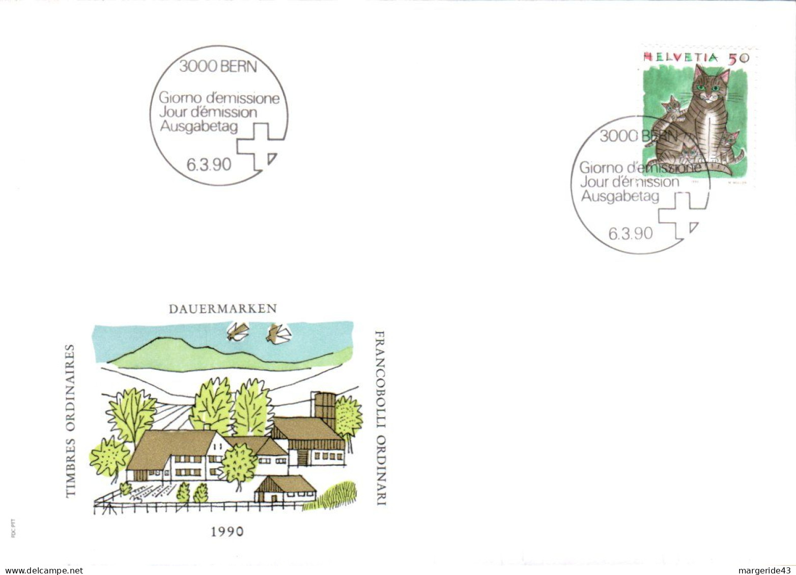 SUISSE  LOT DE 78 FDC