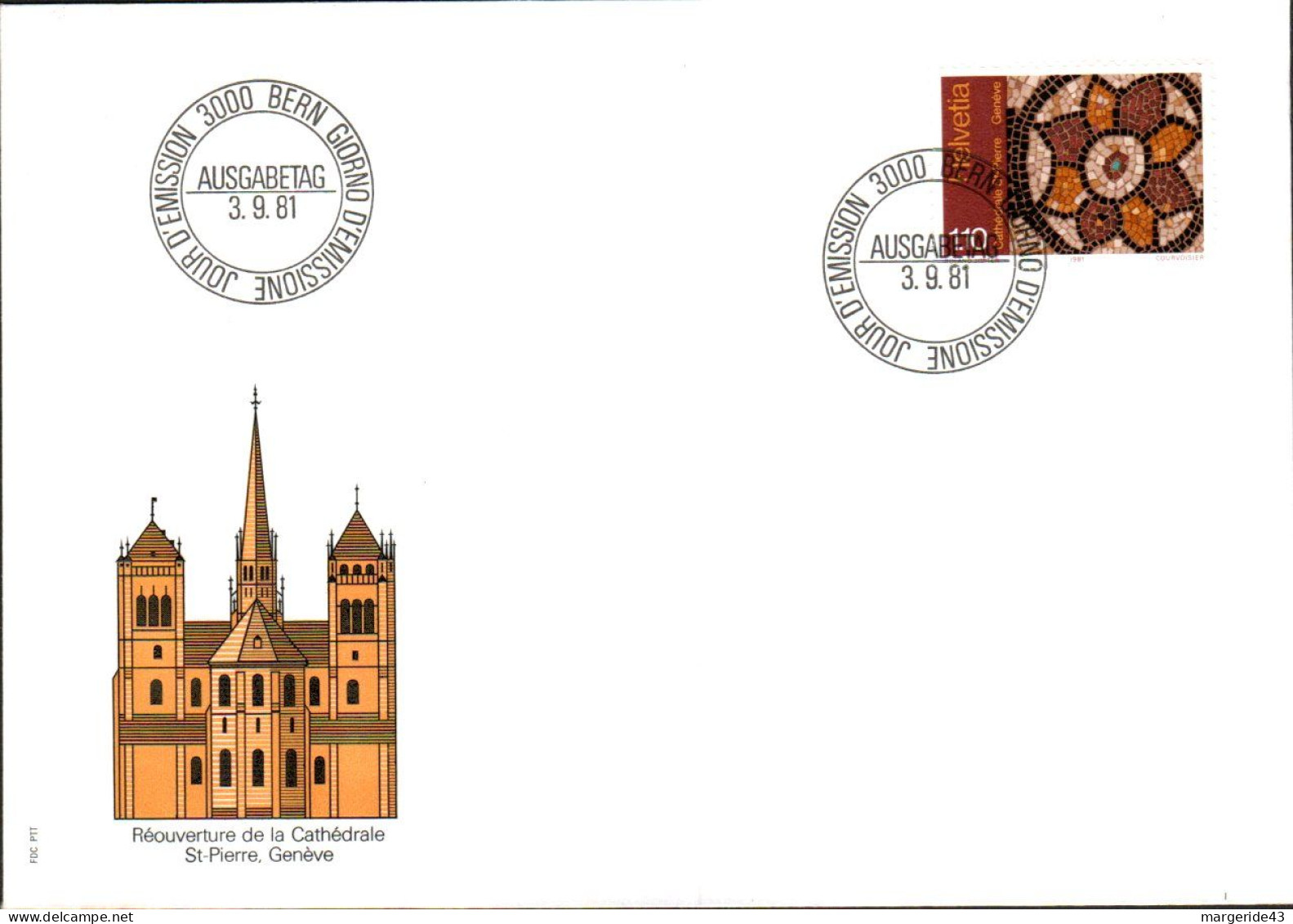 SUISSE  LOT DE 78 FDC