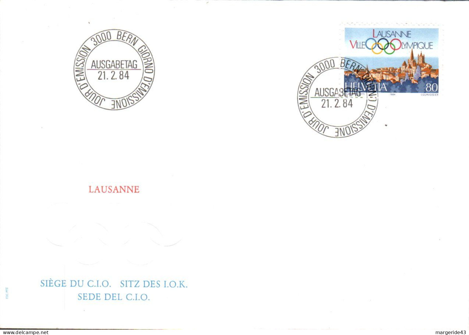 SUISSE  LOT DE 78 FDC