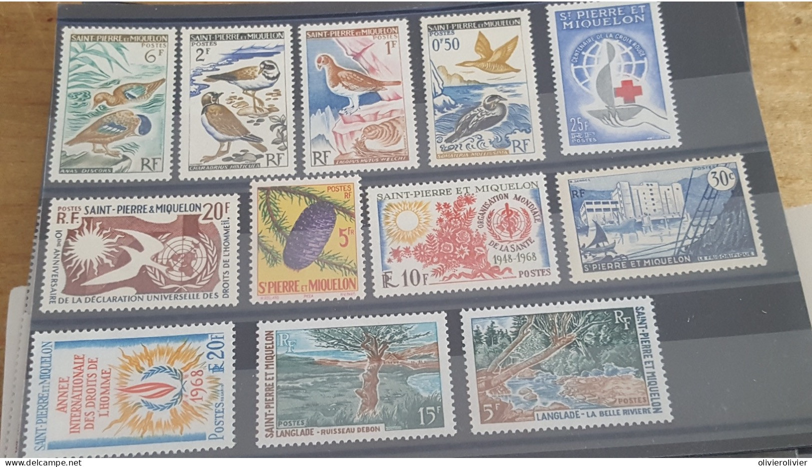 REF A3836 COLONIE FRANCAISE SPM - Collections, Lots & Séries