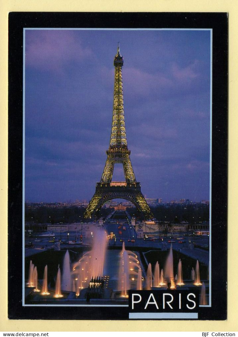 Coucher De Soleil : La Tour Eiffel / Paris (voir Scan Recto/verso) - Halt Gegen Das Licht/Durchscheink.