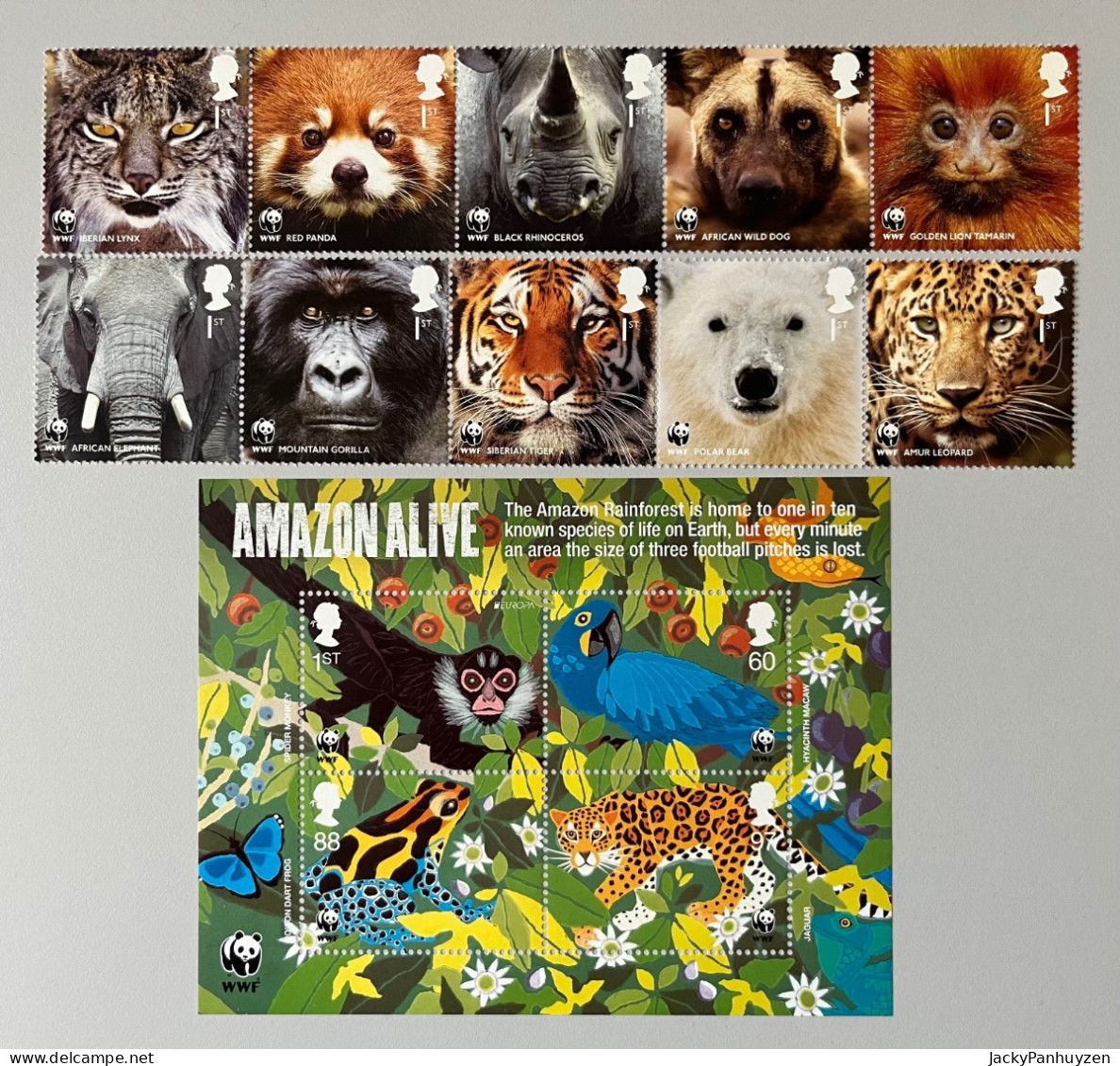 WWF 2011 : GREAT BRITAIN - Forest - MNH ** - Ongebruikt