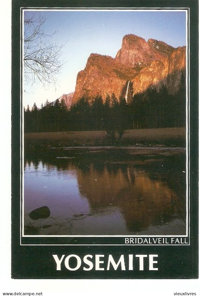 Bridalveil Fall Yosemite National Park Californie Carte Postale Arnold Compolongo - Yosemite