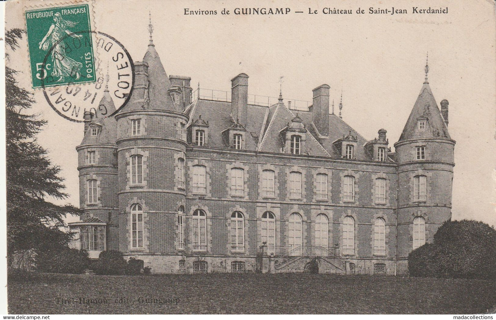 Guingamp (22 - Côtes D'Armor)  Le Château De Saint Jean Kerdaniel - Guingamp