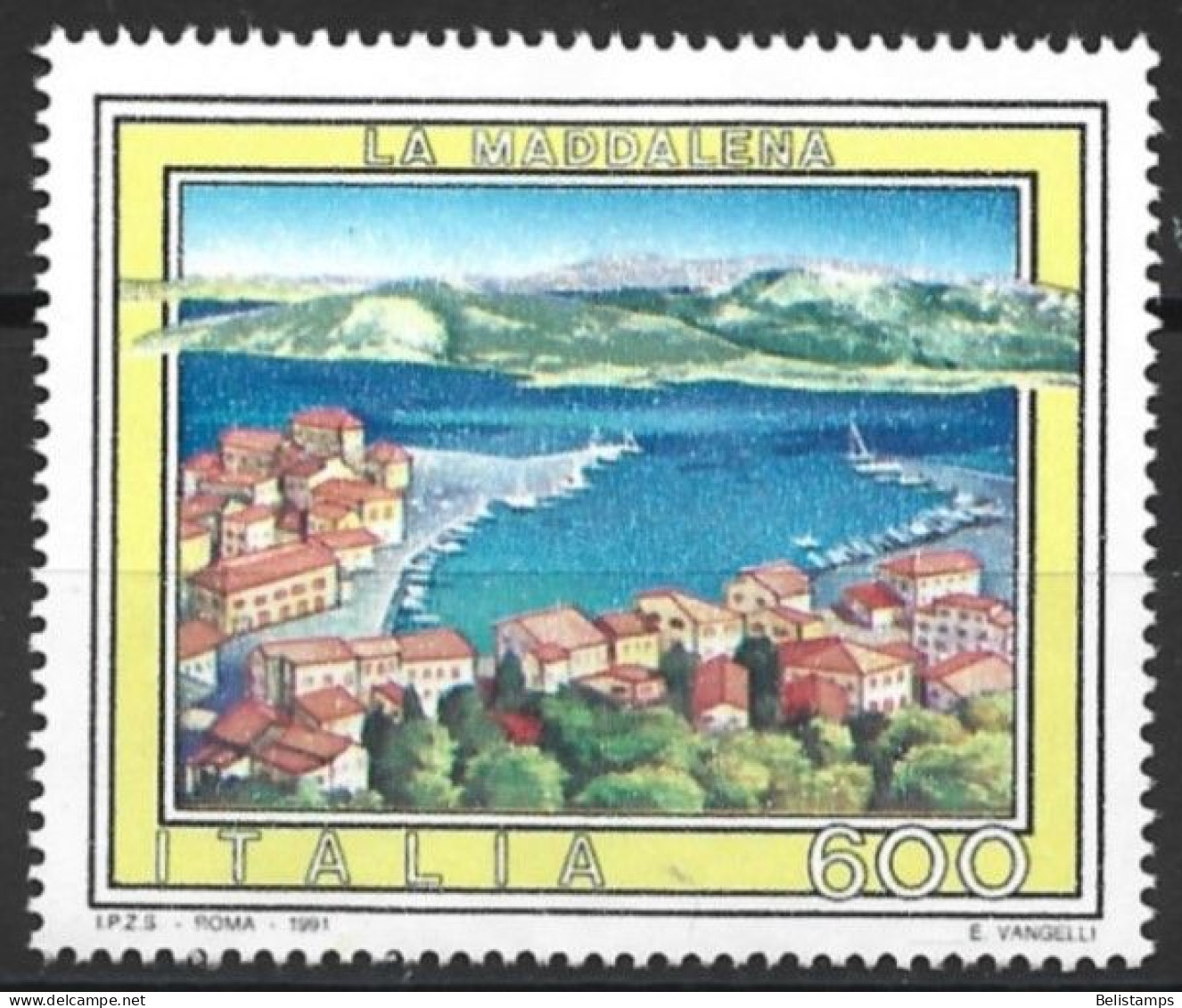Italy 1991. Scott #1832 (U) La Maddalena - 1991-00: Oblitérés