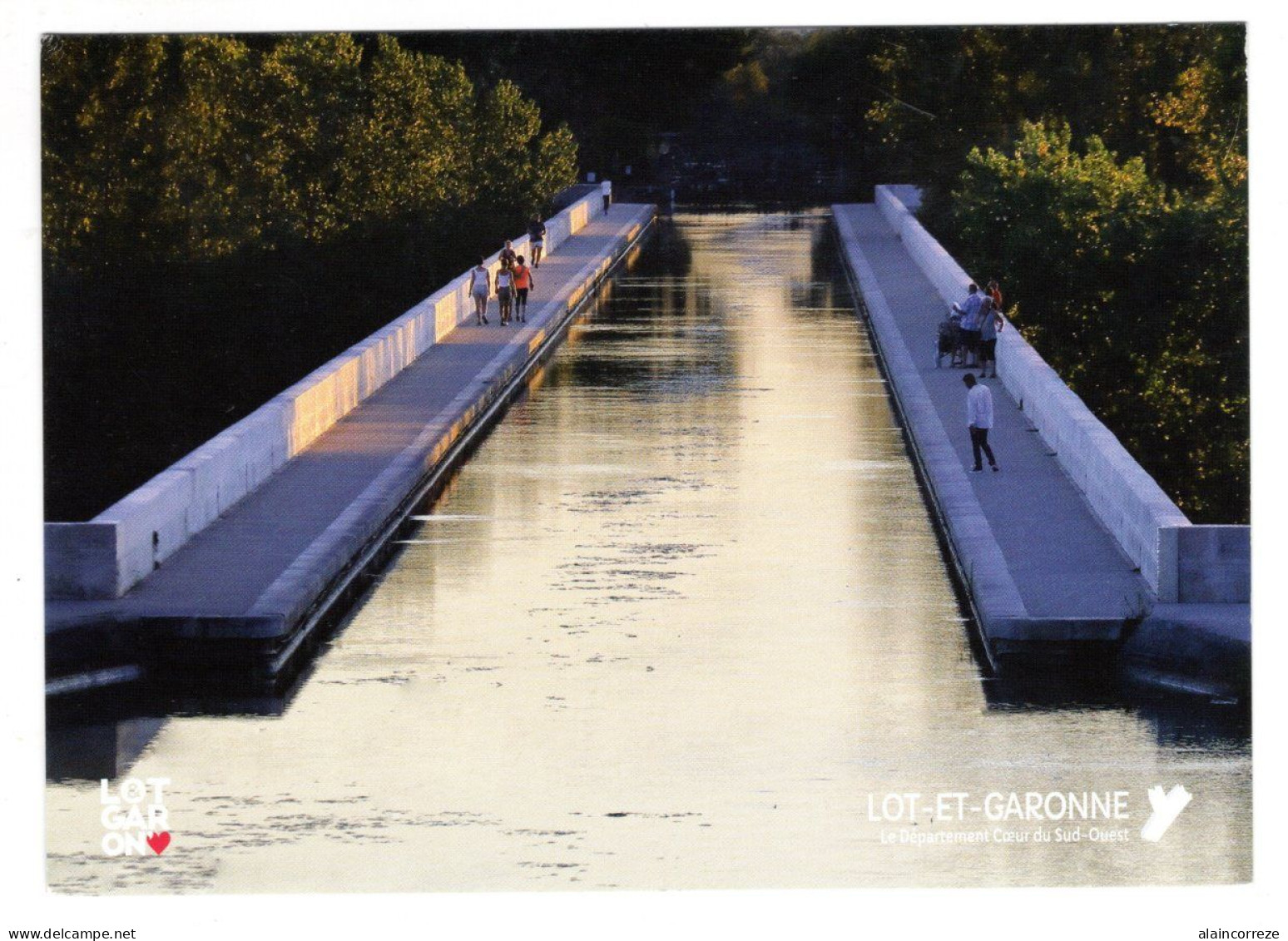 Pont Canal (Edition Lot Et Garonne Le Département Coeur Du Sud-ouest) En Lot Et Garonne On Ne Manque Pas D'air ! - Autres & Non Classés