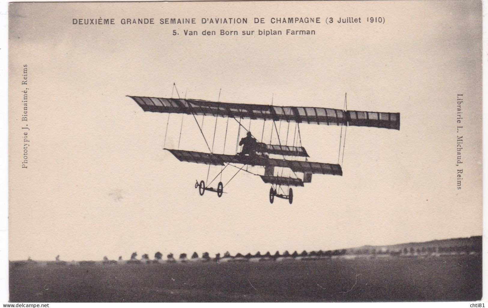 DEP51......DEUXIEME GRANDE SEMAINE D AVIATION DE CHAMPAGNE - Sonstige & Ohne Zuordnung