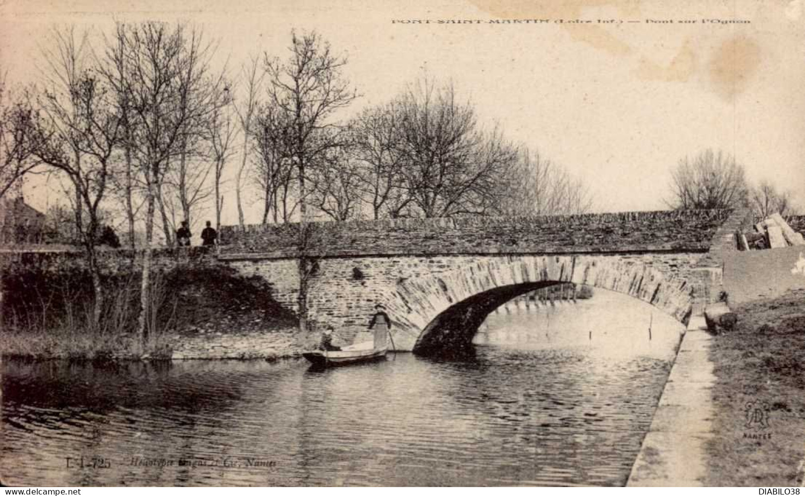 PONT-SAINT-MARTIN    ( LOIRE ATLANTIQUE )    PONT SUR L ' OGNON   ( ROUSSEUR EN HAUT ) - Sonstige & Ohne Zuordnung