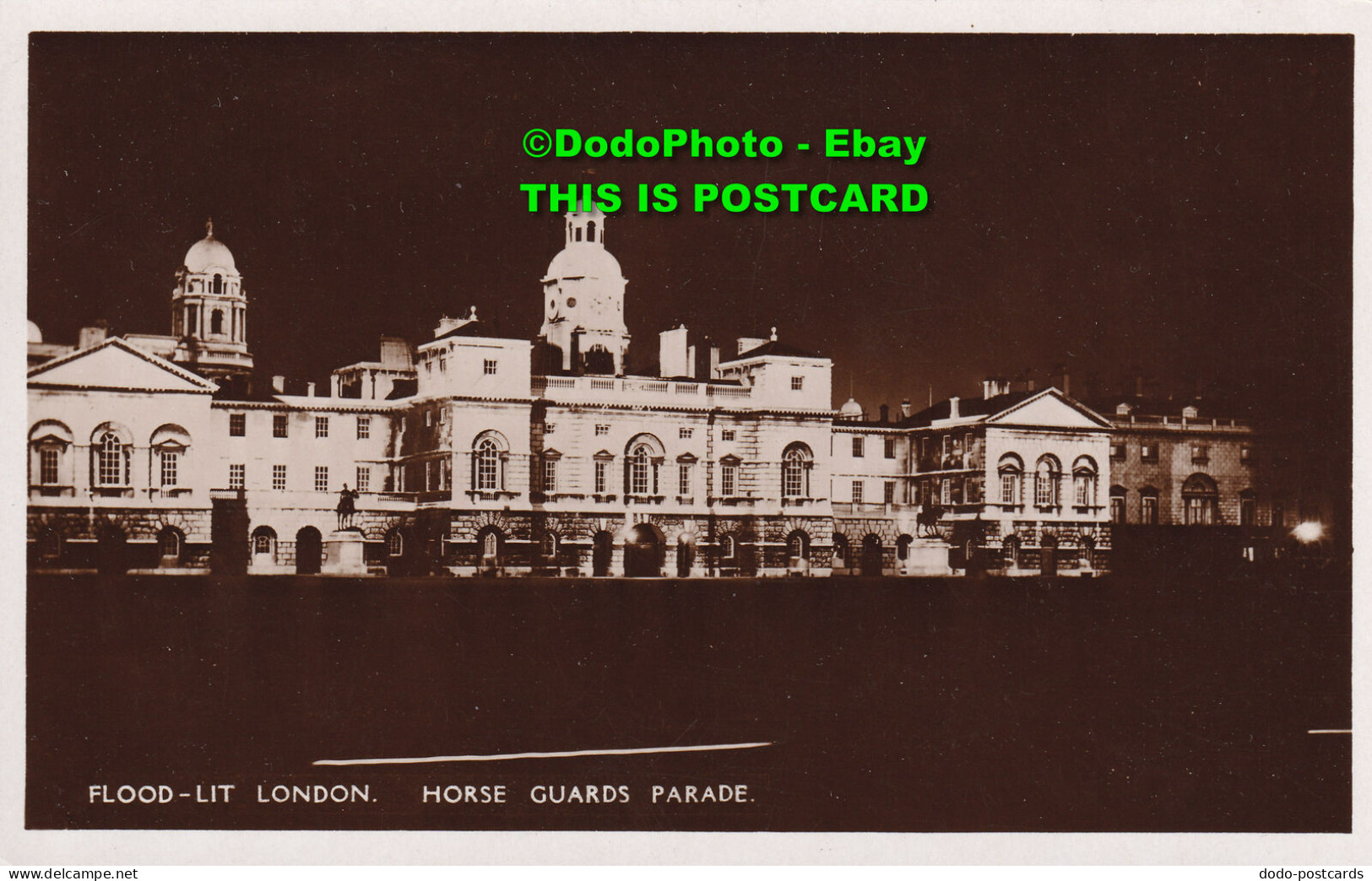 R420324 Flood Lit London. Horse Guards Parade. RP - Other & Unclassified