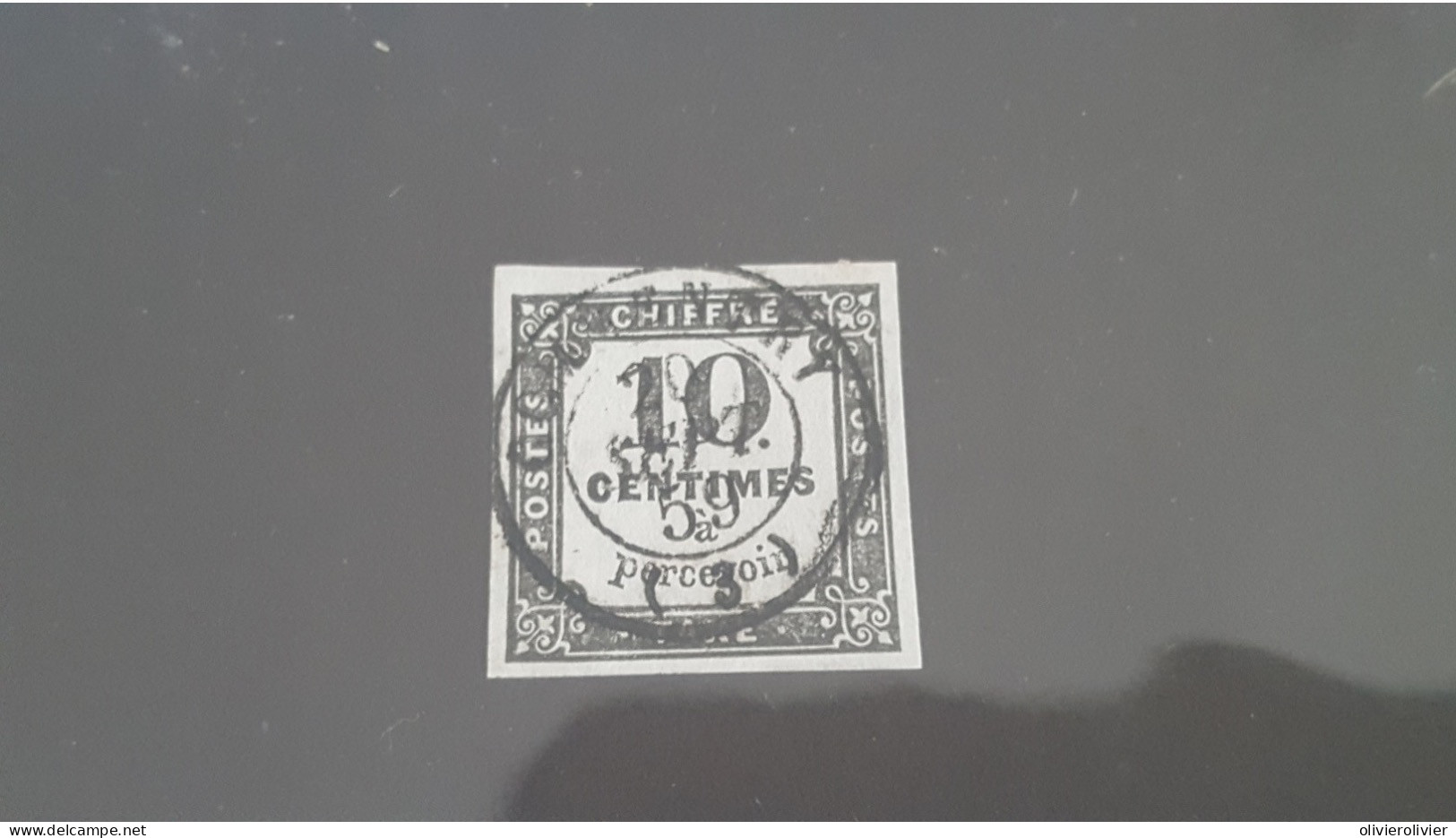 REF A3840 FRANCE OBLITERE TAXE - 1859-1959 Used