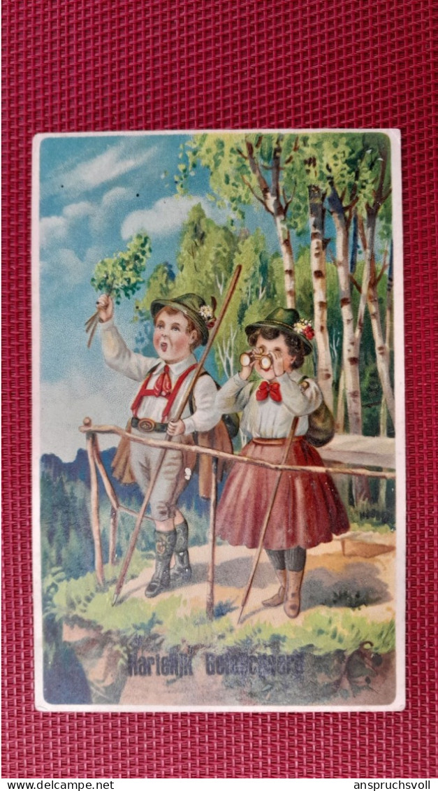 CPA GAUFREE - FANTAISIES - ENFANTS RANDONNEURS - Scènes & Paysages