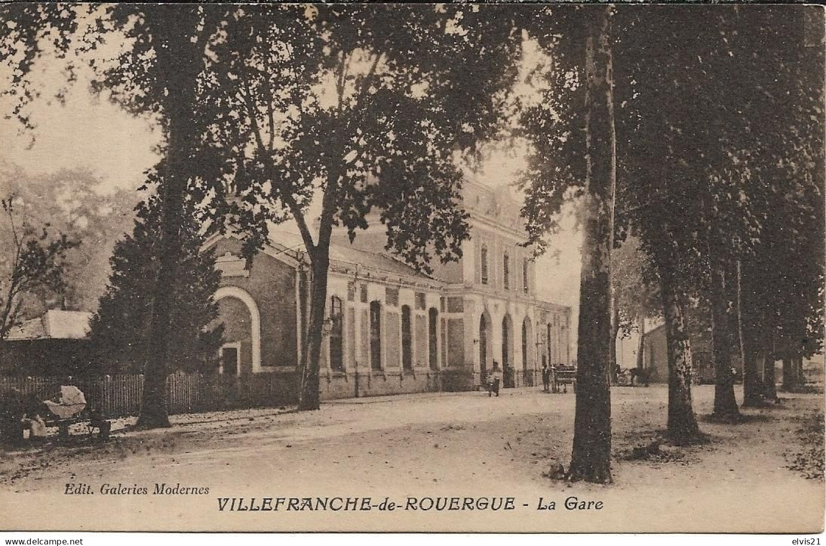 VILLEFRANCHE DE ROUERGUE La Gare - Villefranche De Rouergue