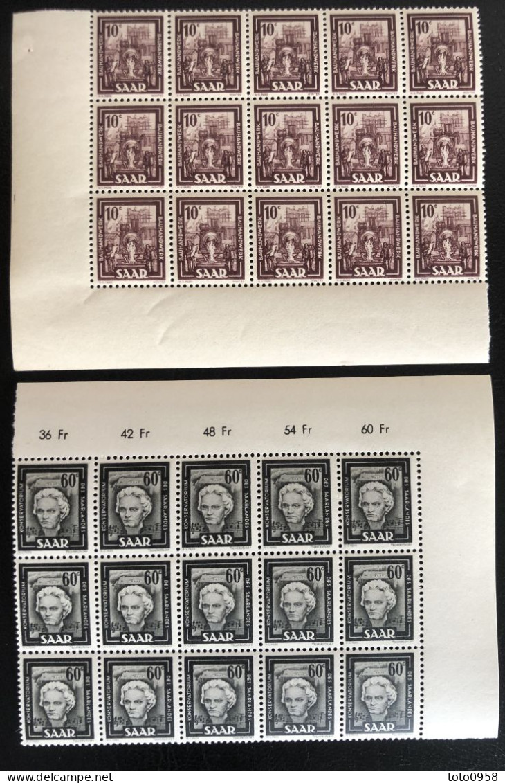 Allemagne 1949 - Sarre MNH** - Verzamelingen