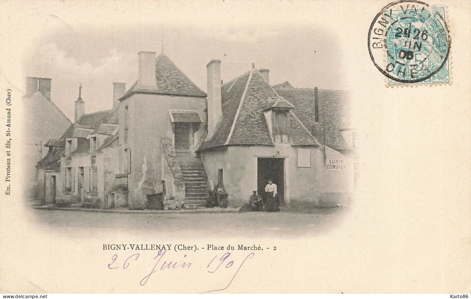 Bigny Vallenay * La Place Du Marché - Autres & Non Classés