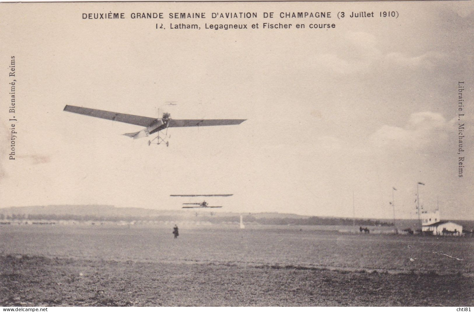 DEP51......DEUXIEME GRANDE SEMAINE AVIATION DE CHAMPAGNE - Sonstige & Ohne Zuordnung