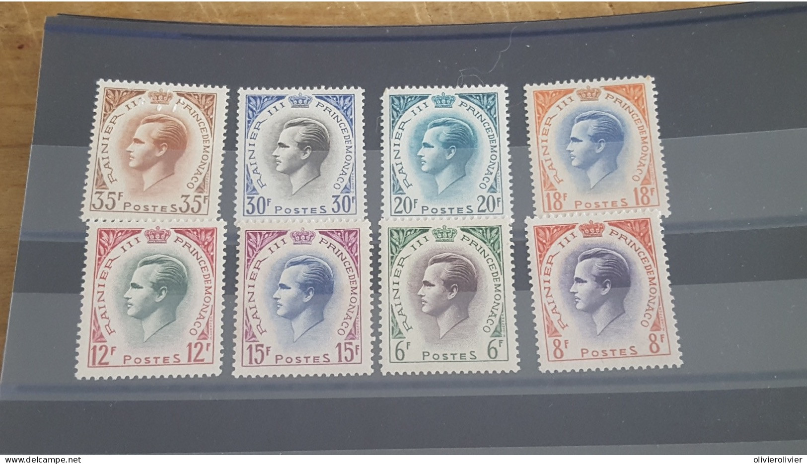 REF A3842 MONACO NEUF** N°421/426A - Collections, Lots & Series