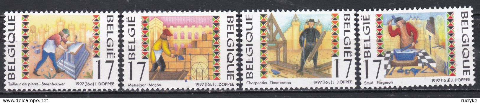 BELGIE 2721 / 2724 ** - Unused Stamps