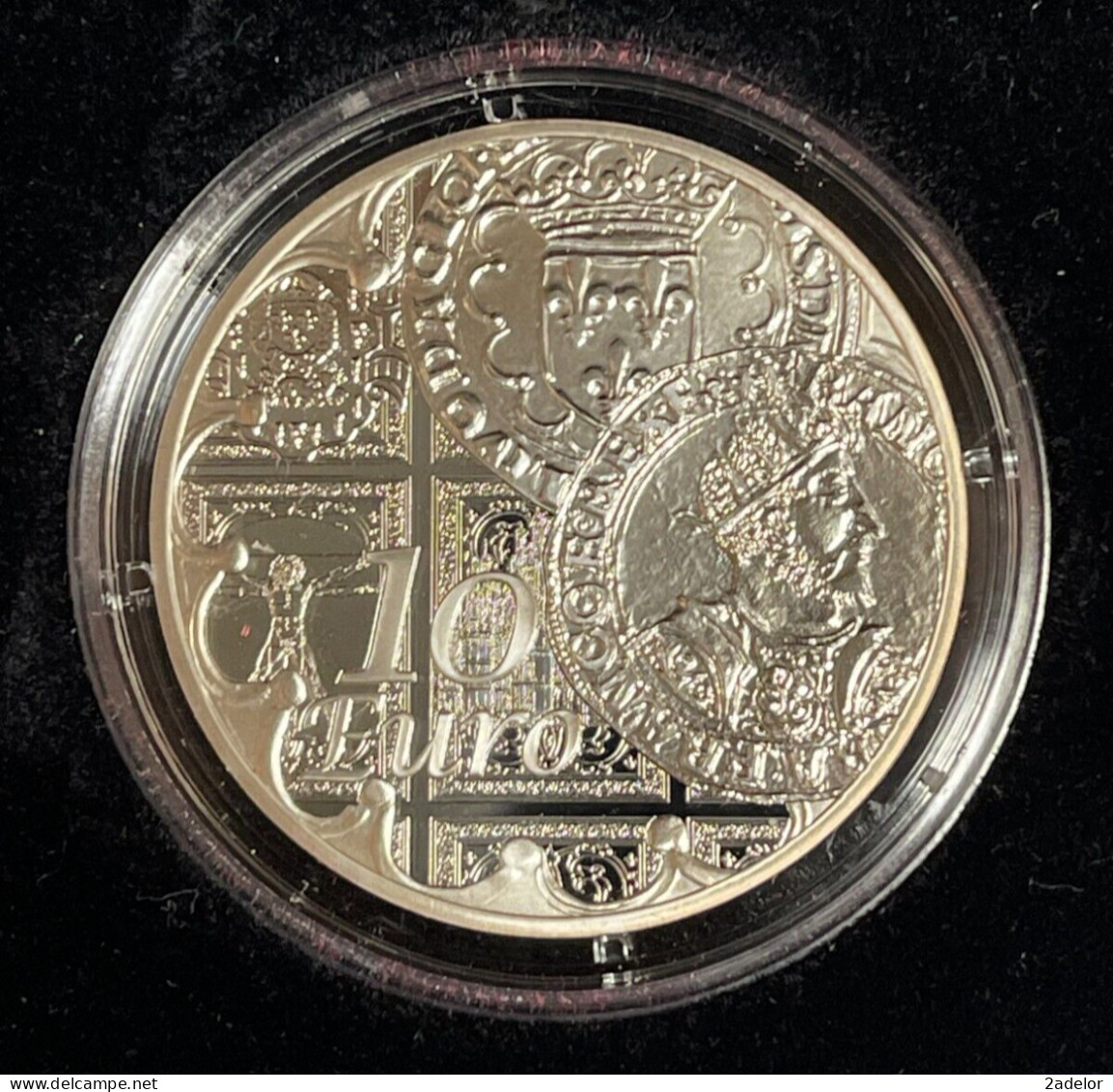 Beau Coffret De 10€ BE Argent, 2015. Monnaie De Paris. Semeuse Franc à Cheval - France