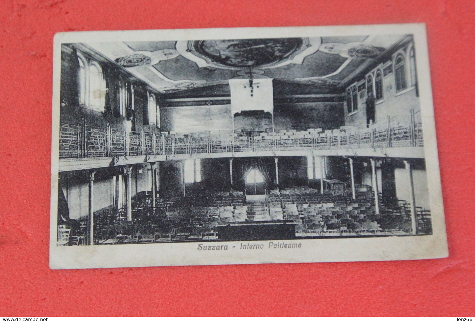 Mantova Politeamo Teatro Interno 1918 Ed. Loddi - Mantova