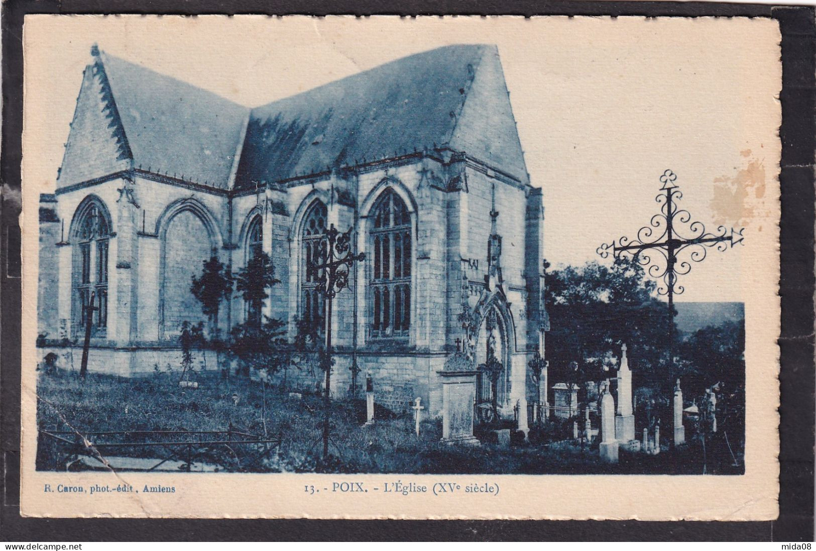 80. POIX DE PICARDIE . L'Eglise - Poix-de-Picardie