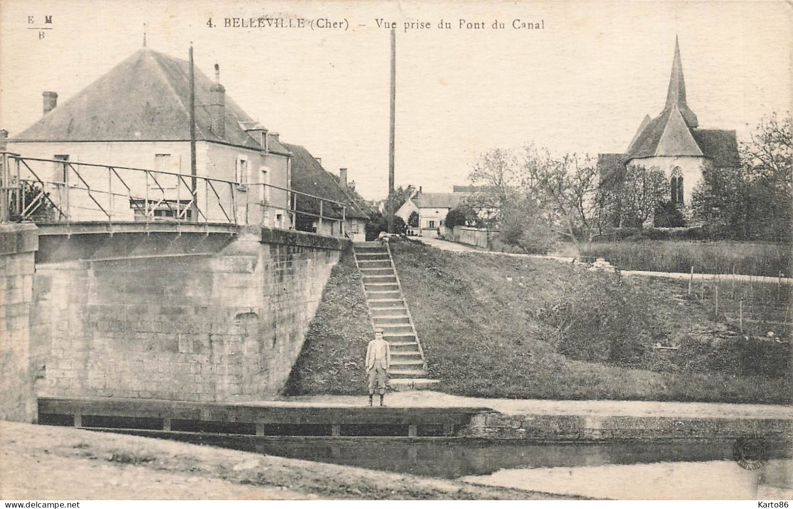 Belleville * Vue Prise Du Pont Du Canal - Autres & Non Classés