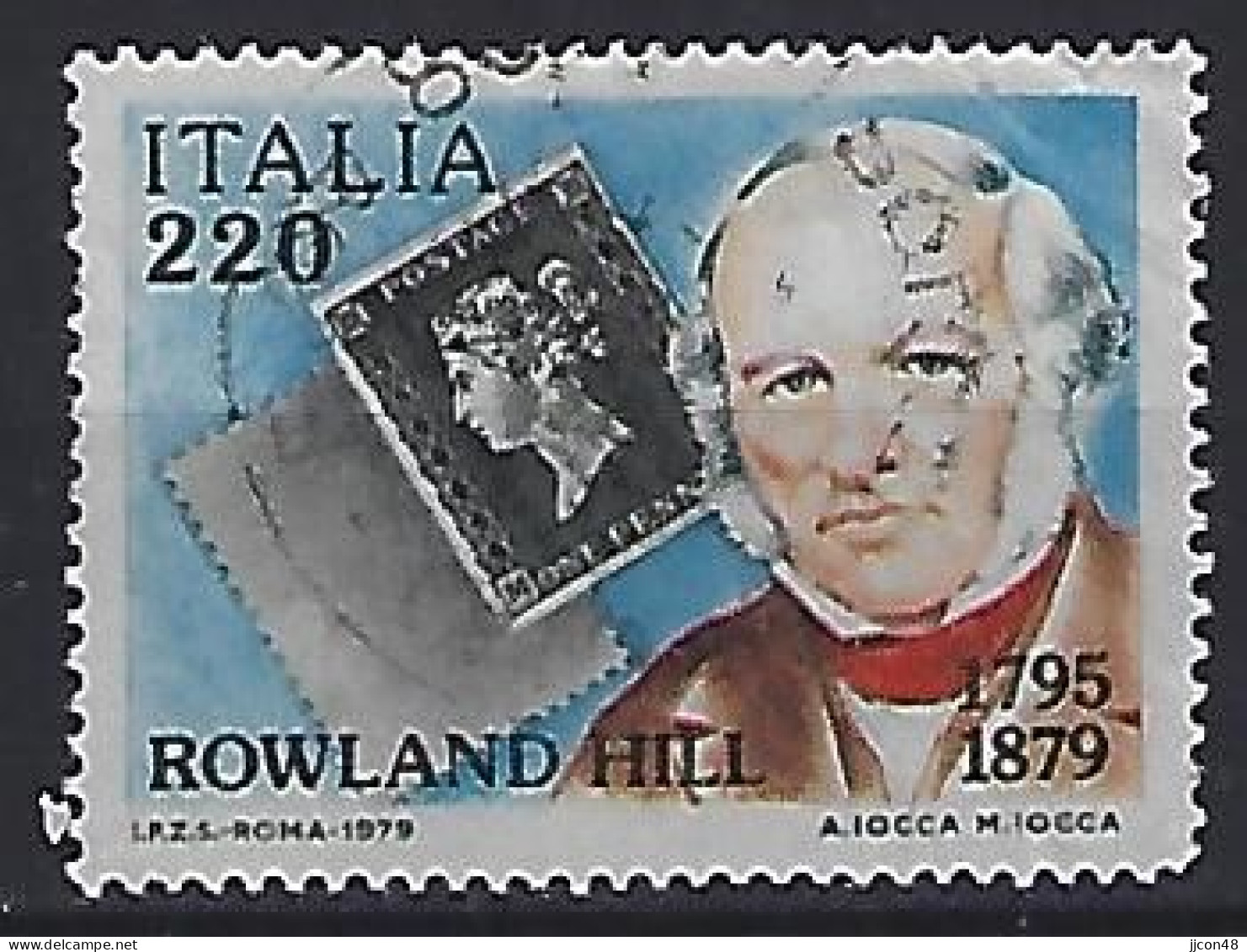 Italy 1979  Rowland Hill (o) Mi.1677 - 1971-80: Afgestempeld