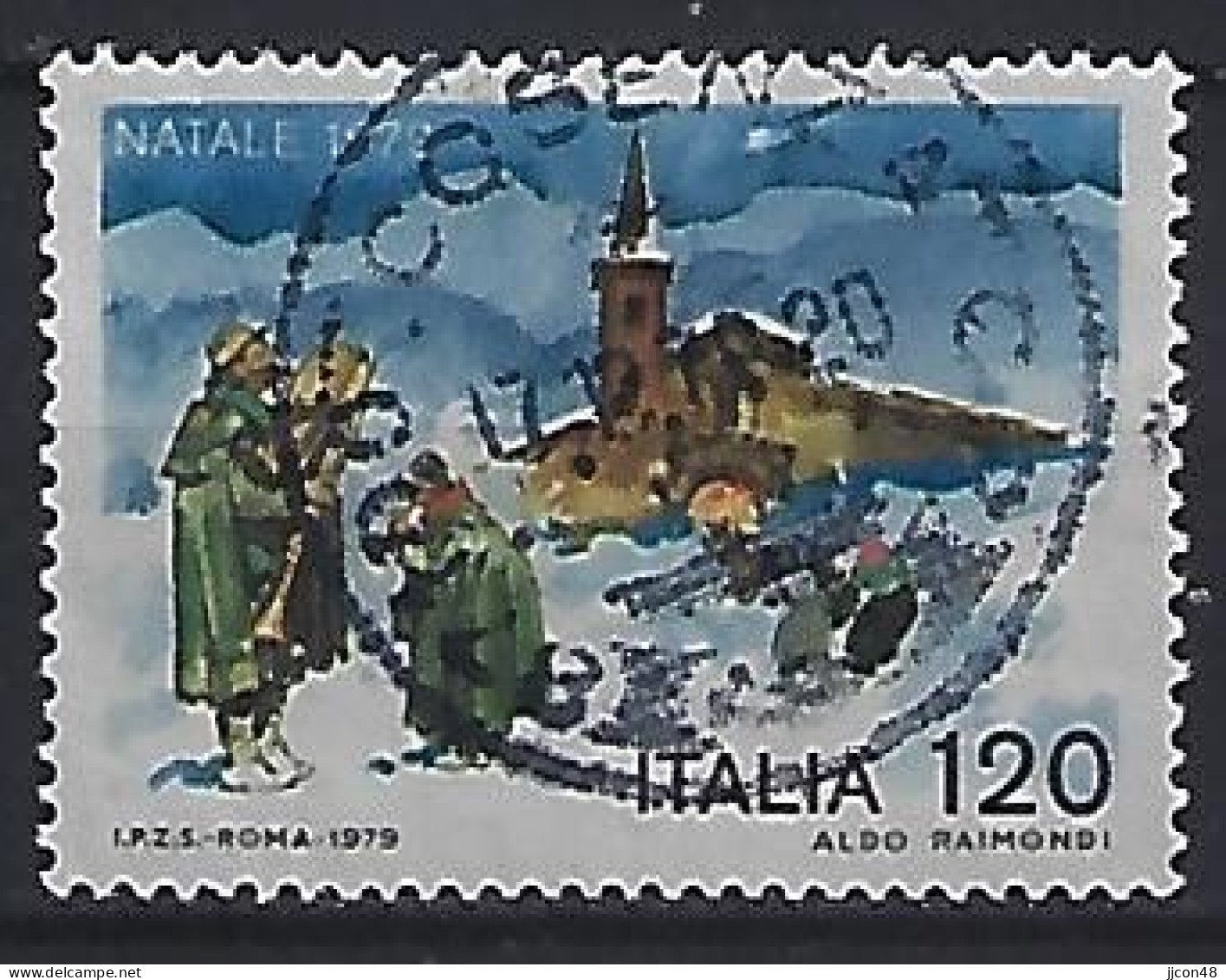 Italy 1979  Weihnachten (o) Mi.1678 - 1971-80: Afgestempeld