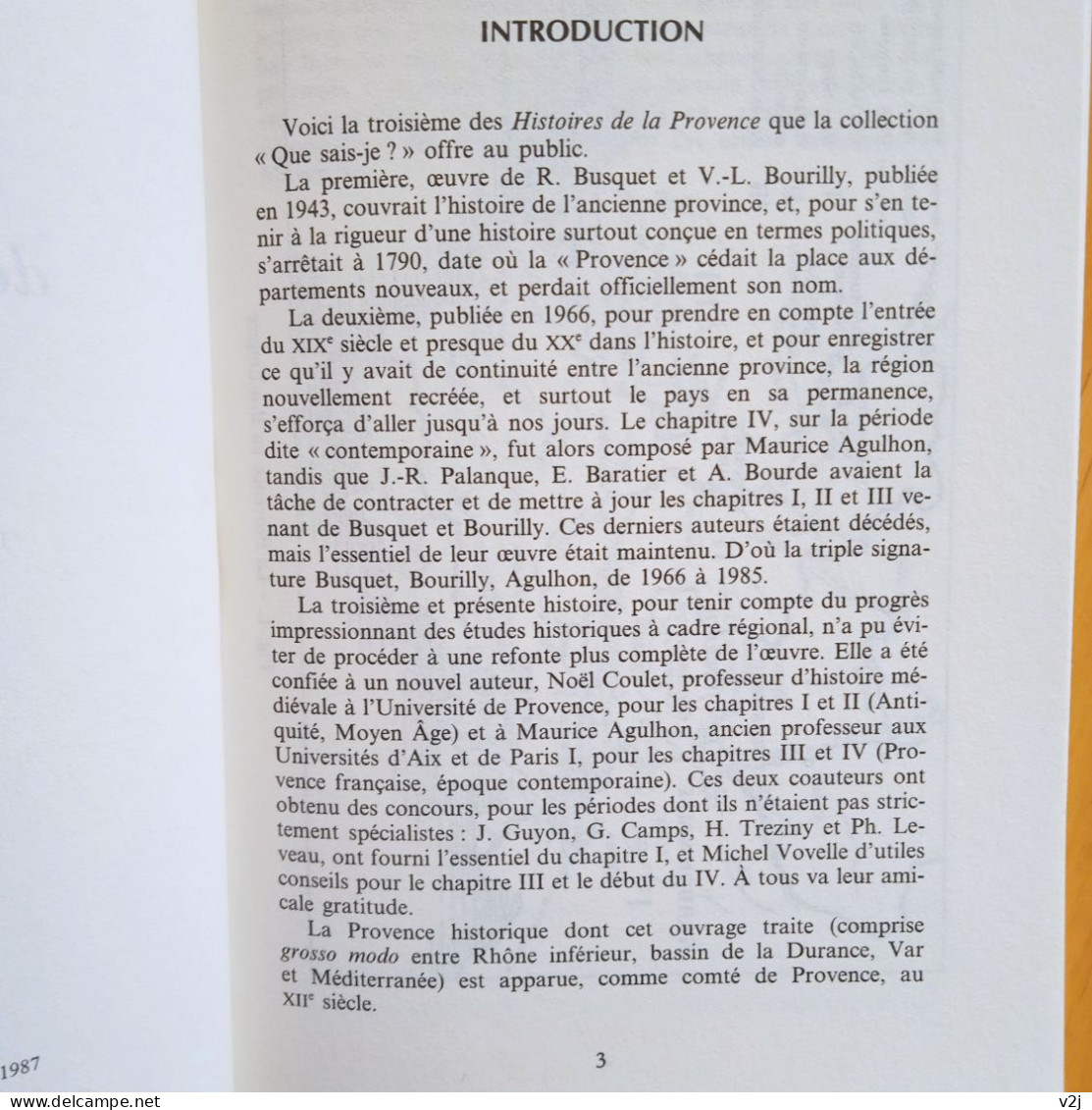 Histoire De La Provence. Maurice Aghulon, Noël Coulet - Provence - Alpes-du-Sud