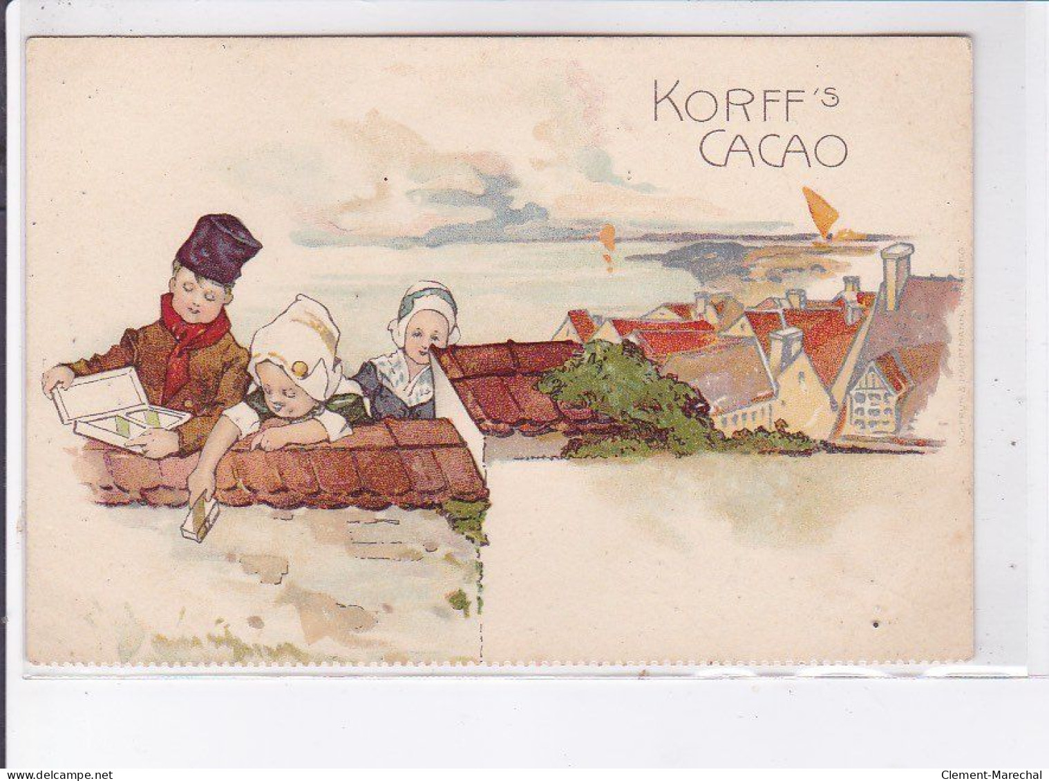 PUBLICITE : KORFF's Cacao (enfants) - Très Bon état - Publicité