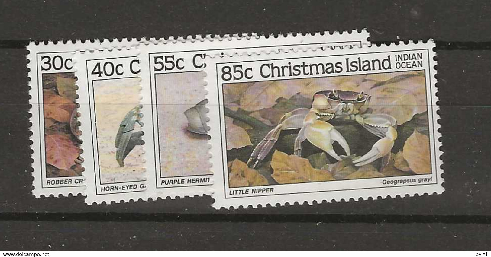 1985 MNH Christmas Island Mi 199-202 - Christmas Island