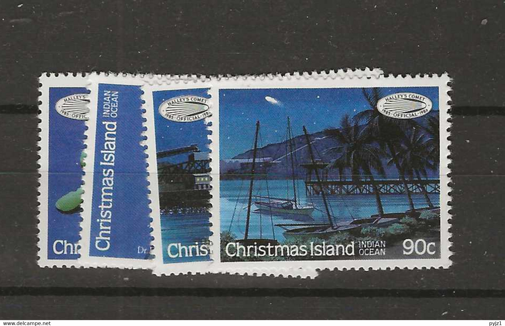 1986 MNH Christmas Island Mi 216-19 - Christmaseiland