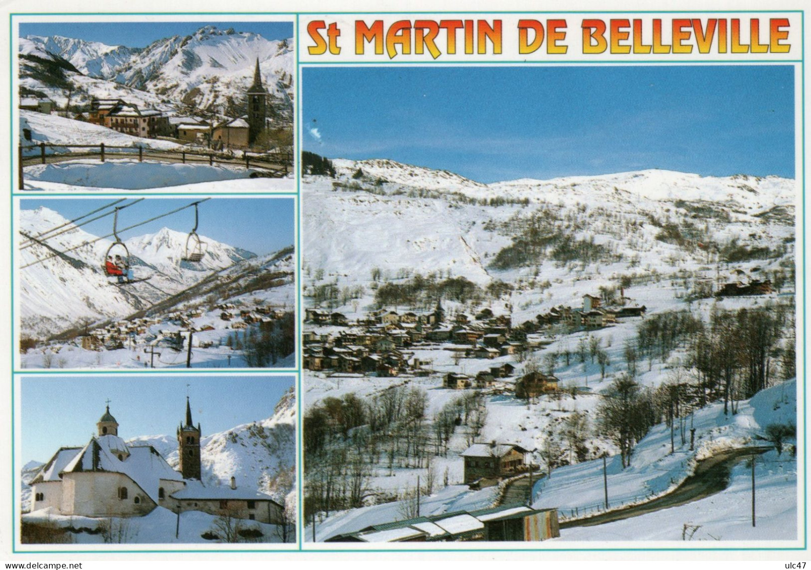 - 73 - ST-MARTIN DE BELLEVUE (Savoie) - Alt. : 1450 M. - Photo J.P. Fecci. - - Other & Unclassified